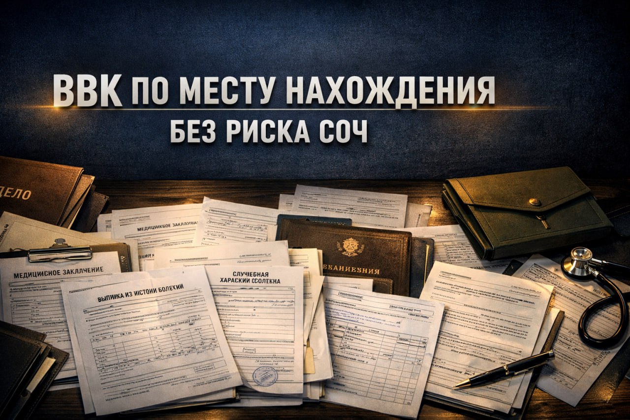 Военно-врачебная комиссия по месту нахождения: как не попасть в СОЧ