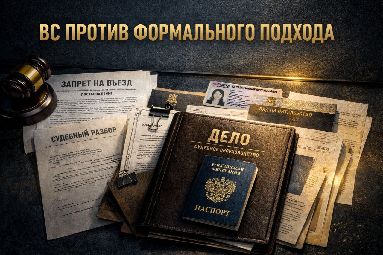 Верховный Суд напомнил: запрет на въезд нельзя оправдывать формальным подходом