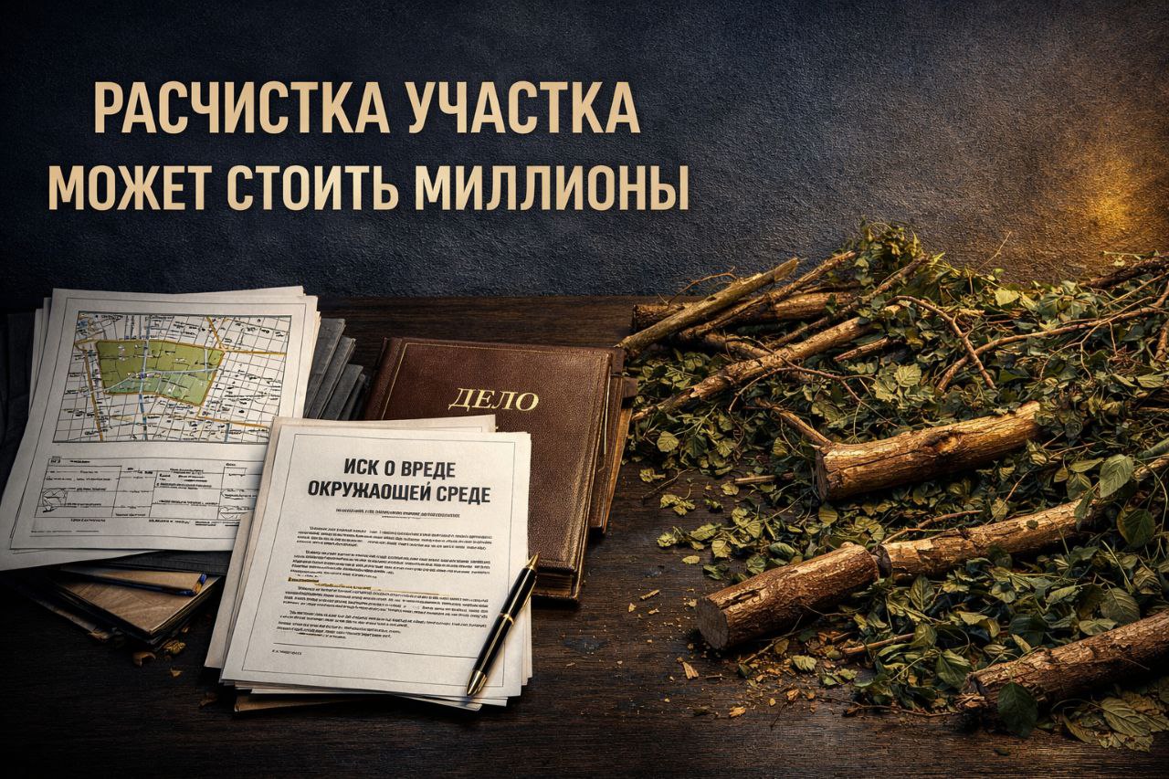 Даже на своем участке нельзя рубить без проверки: как расчистка земли обернулась взысканием почти 10 млн рублей