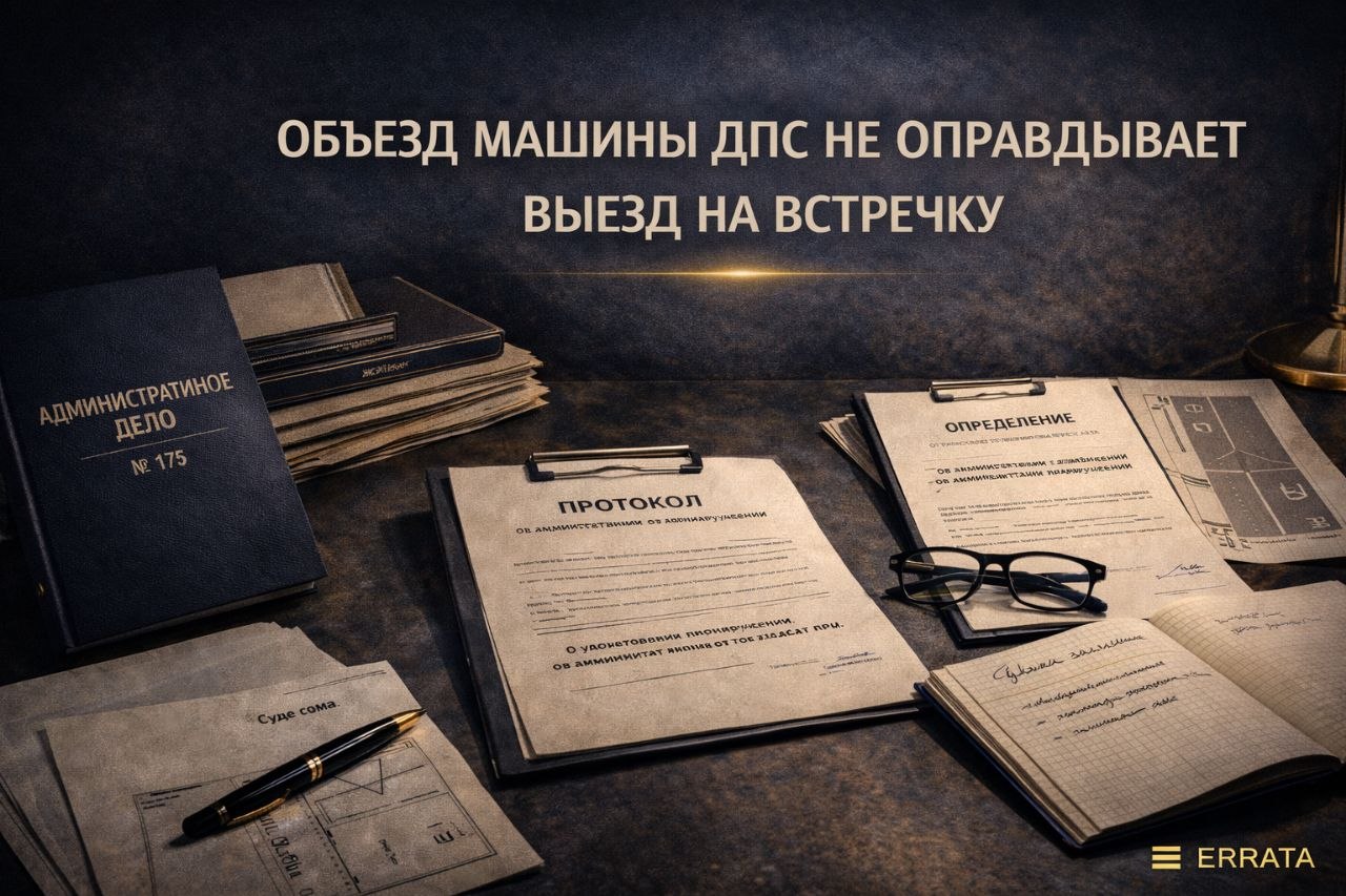 Верховный Суд: объезд автомобиля, остановленного инспектором, не оправдывает выезд на встречную полосу