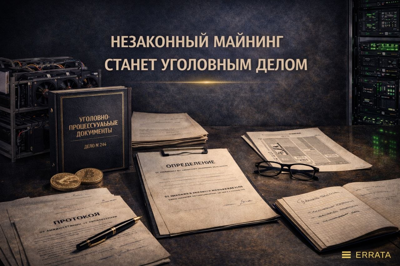 Незаконный майнинг хотят сделать уголовным преступлением: что это значит на практике
