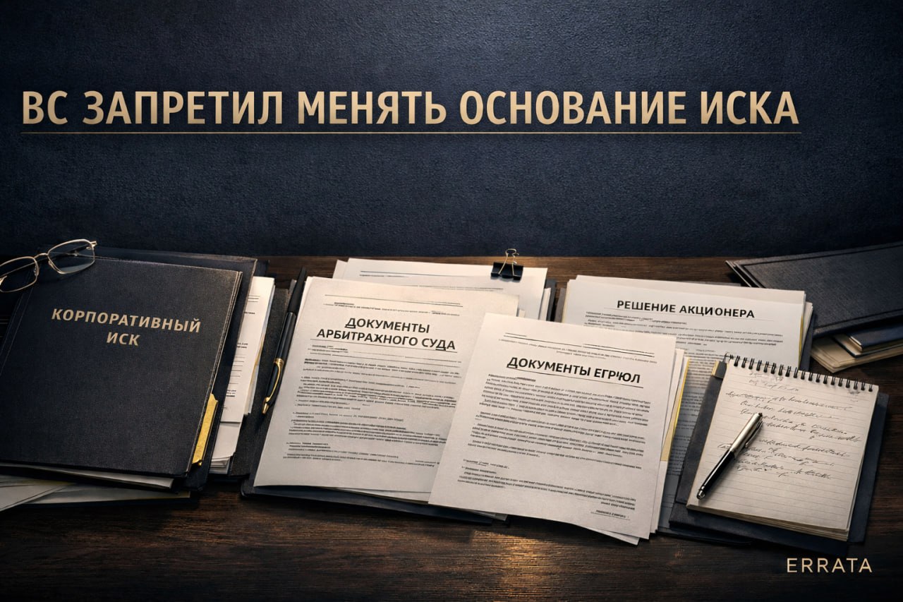 ВС запретил кассации менять основание иска по корпоративному спору