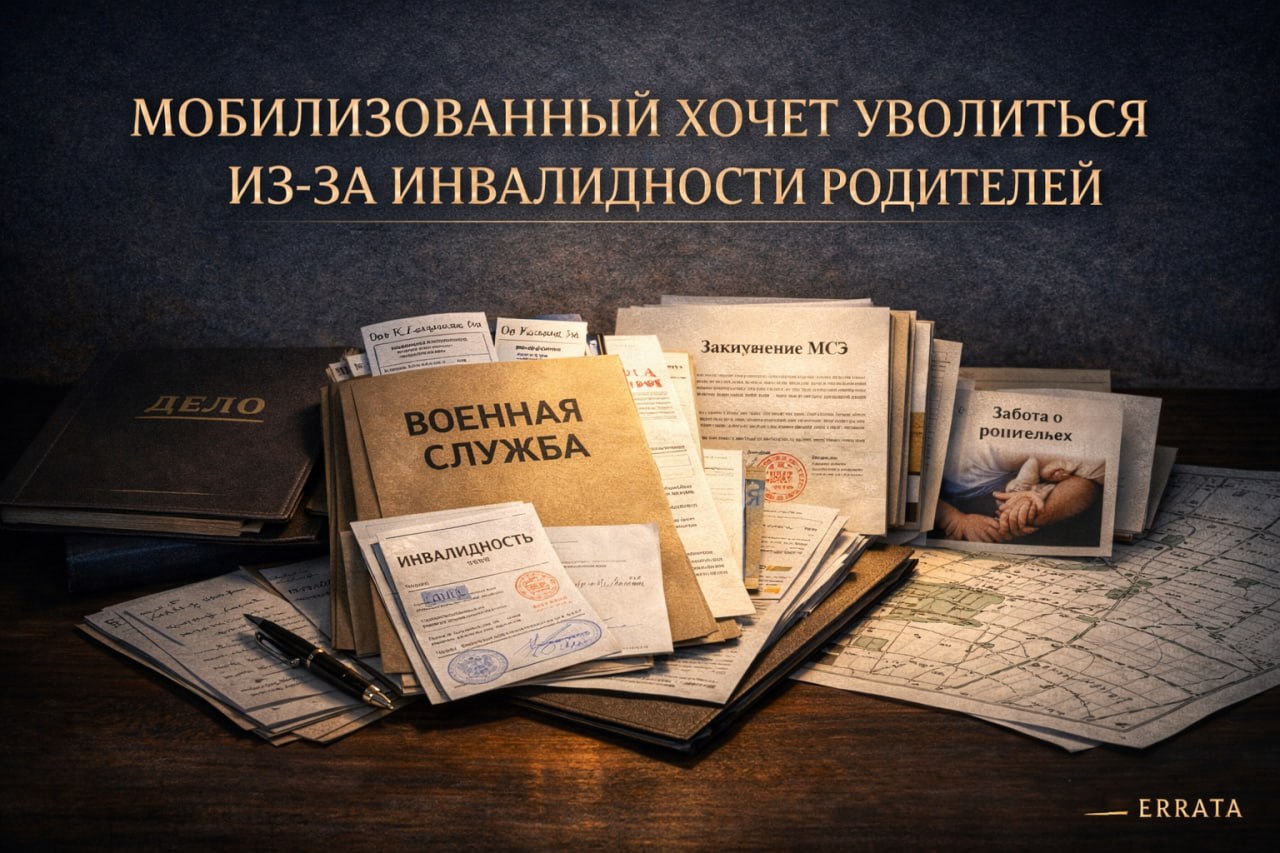 Может ли мобилизованный уволиться для ухода за родителем-инвалидом