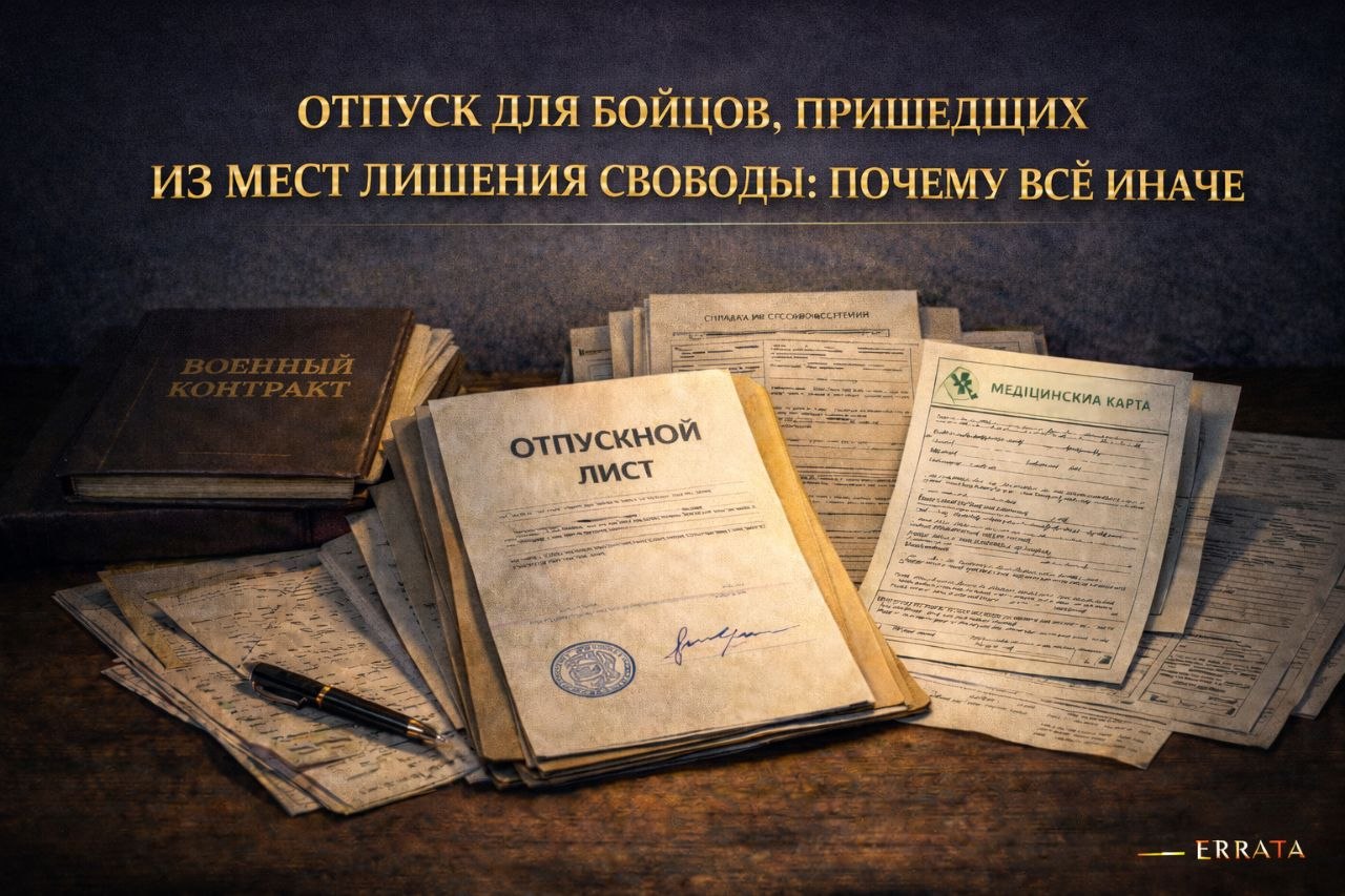 Отпуск для контрактников, пришедших из мест лишения свободы: почему здесь все устроено иначе