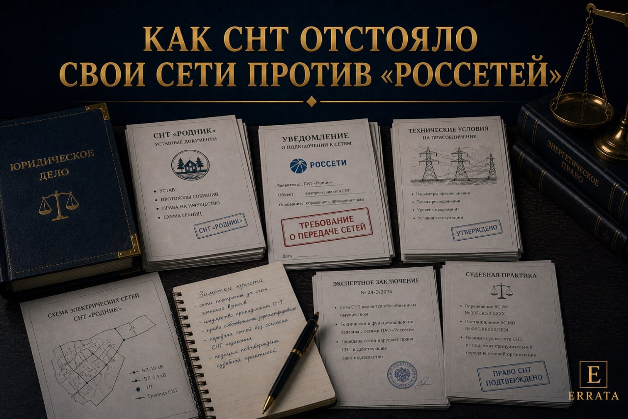 Как СНТ отстояло свои сети против «Россетей»