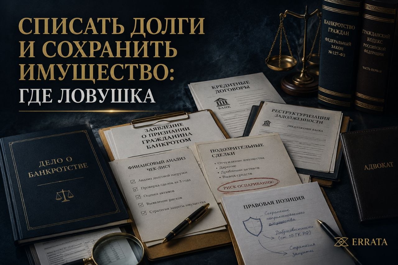 «Списать долги и сохранить имущество»: почему такие обещания могут быть опасны