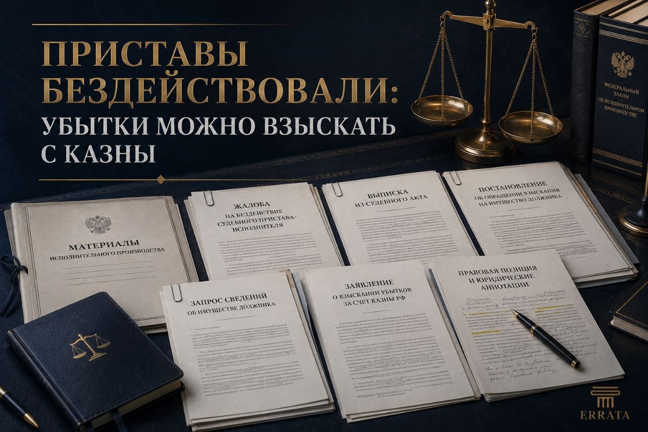 Приставы бездействовали — убытки взыскали с казны: что разъяснил Верховный Суд